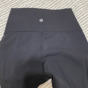 Lululemon wunder under crop luxtreme 4 black